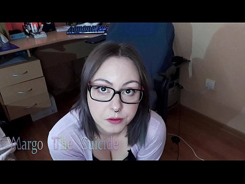 ❤️ Sexy Girl with Glasses Sucks Dildo Deeply on Camera ️ Just porn at us ❌